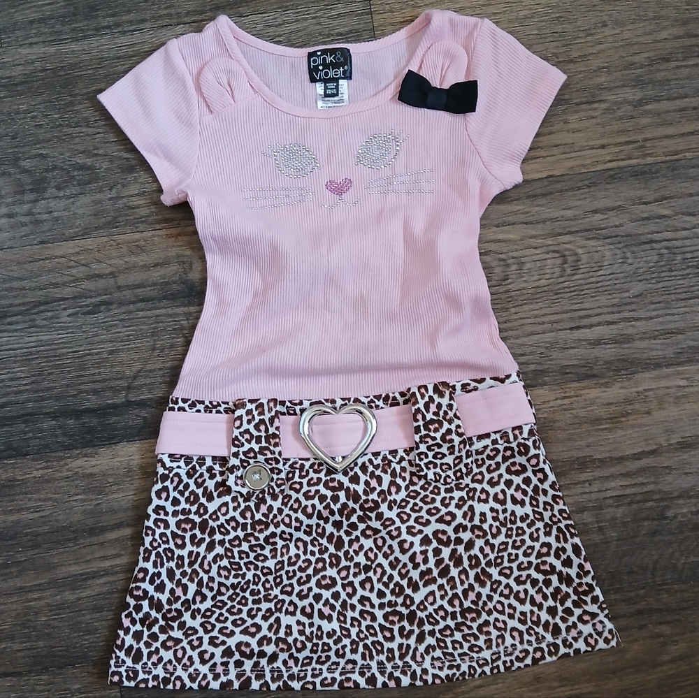 Pink & Violet Girls Exclusive Marsha Dress.